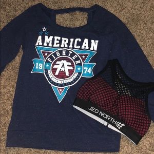American Fighter And Jed North Active Wear